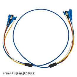 サンワサプライ HKB-LCLCRB1-20 ロバスト光ファイバケーブル（20m・ブルー）