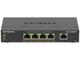 NETGEAR GS305EPP-100JPS SOHO/家庭向けPoE+対応 (120W) ギガビット5ポートアンマネージプラススイッチ