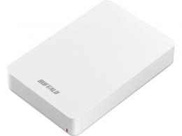 BUFFALO HD-PGF4.0U3-GWHA USB3.1（Gen.1）対応 耐衝撃ポータブルHDD 4TB ホワイト