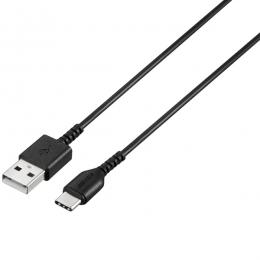 BUFFALO BSMPCAC120BK USB2.0ケーブル（Type-A to Type-C） 2.0m ブラック