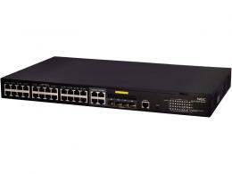 NEC B02014-01106 QX-S1124GT-4G-PW 1GbEベーシックPoE+・レイヤ2スイッチ