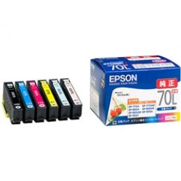 EPSON IC6CL70L カラリオプリンター用 インクカートリッジ（増量6色パック）