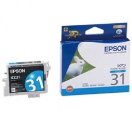 EPSON ICC31 インクカートリッジ シアン (PX-V600用)