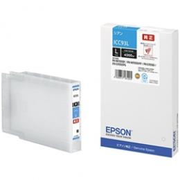 EPSON ICC93L ビジネスインクジェット用 インクカートリッジL（シアン）/約4000ページ対応