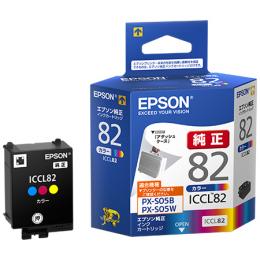 EPSON ICCL82 モバイルプリンター用 インクカートリッジ（カラー）/約200ページ対応