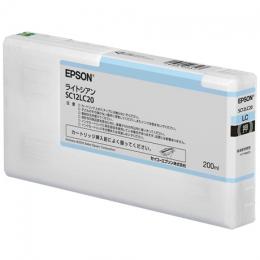 EPSON SC12LC20 SureColor用 インクカートリッジ/200ml（ライトシアン）