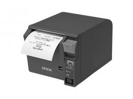 EPSON TM702UD242 サーマルレシートプリンター/80mm/USB/前面操作/ダークグレイ