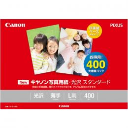 CANON 0863C003 写真用紙・光沢 スタンダード L判 400枚