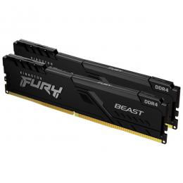 Kingston KF432C16BBK2/32 32GB DDR4 3200MHz CL16 DIMM (Kit of 2) FURY Beast Black