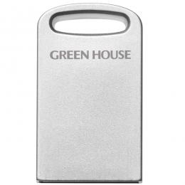 グリーンハウス GH-UF3MB64G-SV アルミボディ小型USB3.1(Gen1)メモリー 64GB シルバー