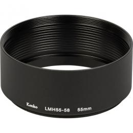 ケンコー LMH55-58 BK レンズメタルフード 55mm レンズ取付部:55mm/フード先端部:58mm