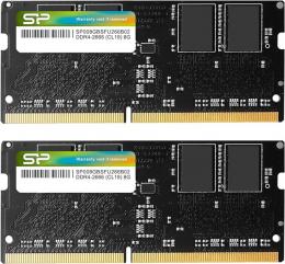 Silicon Power(シリコンパワー) SP016GBSFU266B22 メモリーモジュール 260pin SO-DIMM DDR4-2666（PC4-21300） 8GB×2枚組 ブリスターパッケージ