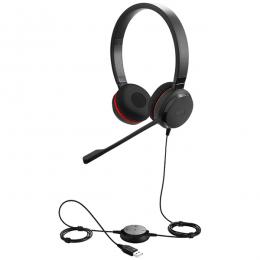 Jabra 5399-829-309 PC向けステレオヘッドセット レザーイヤークッション搭載 「Jabra Evolve 30 II UC Stereo」