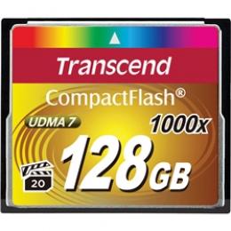 Transcend TS128GCF1000 128GB コンパクトフラッシュカード 1000xシリーズ