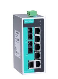 MOXA EDS-208A-SS-SC アンマネージドスイッチ、6xRJ45 2xシングルSC