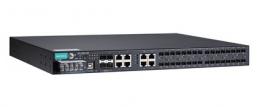 MOXA PT-7528-16MSC-8TX-4GSFP-HV-HV IEC 61850-3認証マネージドラックマウントイーサネットスイッチ 16xマルチSC 2絶縁電源