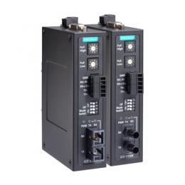 MOXA ICF-1150-S-ST-T-IEX RS-232/422/485⇒ファイバコンバータ シングルST Tモデル IECEx認証