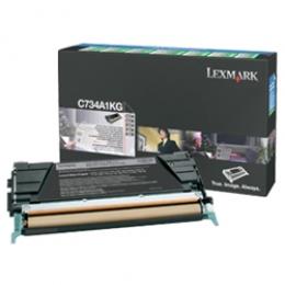 Lexmark C734A1KG リターンプログラムトナーカートリッジ・ブラック（8000枚）