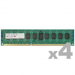 ADTEC ADS10600D-R8GD4 DDR3-1333 240pin RDIMM 8GB×4枚 デュアルランク