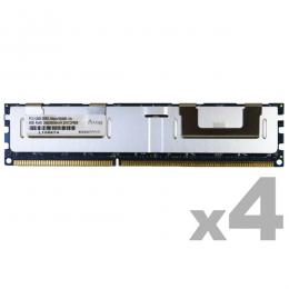 ADTEC ADS12800D-R8GD4 DDR3-1600 240pin RDIMM 8GB×4枚 デュアルランク