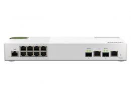 QNAP QSW-M2108-2C QSW-M2108-2C L2 Webマネージドスイッチ (2x10GbE + 8x2.5GbE)