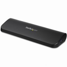 StarTech.com USB3SDOCKHDV USB3.0接続ドッキングステーション Mac/Windows対応 デュアルモニタ対応 HDMI/DVIまたはHDMI/VGA ギガビットイーサネットポート