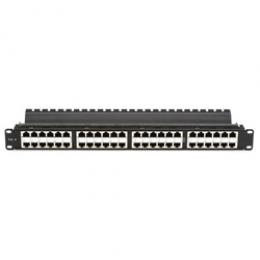 ブラックボックス JPM816A-HD SpaceGAIN ハイデンシティ・フィードスルー・パッチパネル CAT6 ScTP用 1U