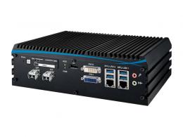 V-net AAEON ECX-1000-6F 第9/8世代 Xeon/Core i7/i5/i3対応 ギガLAN×6(SFP×2) 産業用小型ファンレスPC