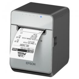 EPSON TM-L100B レシートプリンター/台紙無しラベル対応/40mm・58mm・80mm/USB・有線LAN・Bluetooth/ブラックモデル