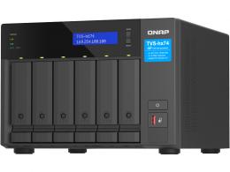 QNAP TVH674M126 TVS-h674 72TB ミドル (12TB x 6)