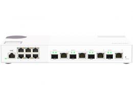 QNAP QSW-M2106-4C/F QSW-M2106-4C L2 Webマネージドスイッチ (4x10GbE + 6x2.5GbE)