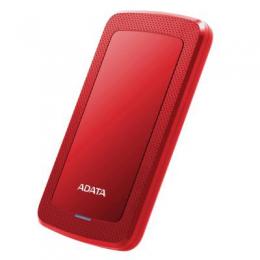 ADATA AHV300-1TU31-CRD 外付けHDD HV300 1TB ポータブル USB3.2 Gen1対応 レッド スリムタイプ /3年保証