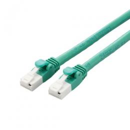 ELECOM LD-GPAT/GN1/RS LANケーブル/CAT6A対応/EU RoHS指令準拠/爪折れ防止/簡易パッケージ仕様/1.0m/グリーン