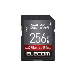 ELECOM MF-FS256GU23V6R SDXCカード/データ復旧サービス付/UHS-II/V60/256GB