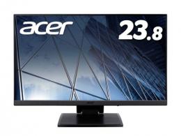 Acer(エイサー) UT241YAbmihuzx タッチモニター 23.8型/1920×1080/HDMI 1.4、USB Type-C/2W+2Wステレオスピーカー/IPS/非光沢/10点マルチタッチ対応/ブラック