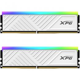 ADATA AX4U36008G18I-DTWHD35G XPG SPECTRIX D35G WHITE DDR4-3600MHz U-DIMM 8GB×2 RGB DUAL TRAY