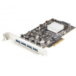 StarTech.com PEXUSB314A2V2 4ポートUSB-A増設PCIExpressインターフェースカード/4つのポートで20Gbpsを共有/USB3.1Gen2(USB3.2Gen2)準拠PCIe拡張カード/標準プロファイル対応
