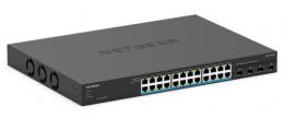 NETGEAR MS324TXUP-100JPS Ultra60 PoE++対応 (720W) 2.5G/1G 24ポート SFP+スロット×4 アプリ＆クラウドスマートスイッチ