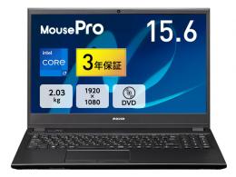 マウスコンピューター L5I5U01BKBBAW101DEC-BPQD ノートPC MousePro L5-I5U01BK-B-BPQD (Core i5-1235U/16GB/SSD512GB/DVDマルチ/Win11 Pro/15.6型/解像度1920x1080/3年保証)