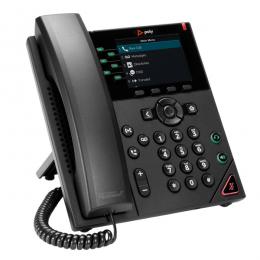 日本HP 89B68AA Poly VVX 350 6-Line IP Phone and PoE-enabled