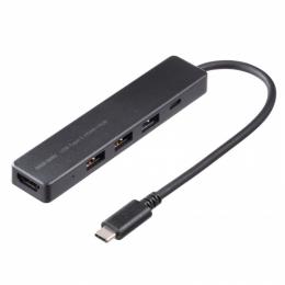 サンワサプライ USB-5TCH15BK HDMIポート付 USB Type-Cハブ