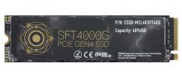 CFD販売 4988755-067201 CFD SFT4000G シリーズ M.2 2280 NVMe接続 極薄ヒートシンク付き SSD 4TB 3年保証 CSSD-M2L4KSFT4KG