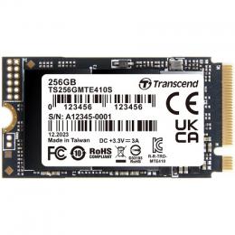 Transcend TS256GMTE410S 256GB M.2 2242 PCIe SSD 410s Gen4x4 NVMe 3D TLC