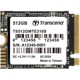 Transcend TS512GMTE310S 512GB M.2 2230 PCIe SSD 310s Gen4x4 NVMe 3D TLC