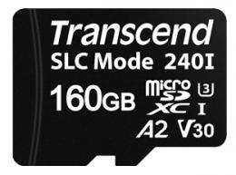 トランセンド TS160GUSD240I 法人向け業務用産業用インダストリアル製品　160GB microSDSLC ModeWide-Temp.  UHS-IV30 A2TLC