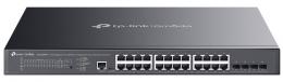 TP-LINK SG3428XMPP(UN) Omada 24ポートギガビット & 4ポート 10GE SFP+ L2+マネージスイッチ（PoE+16ポート & PoE++8ポート搭載）