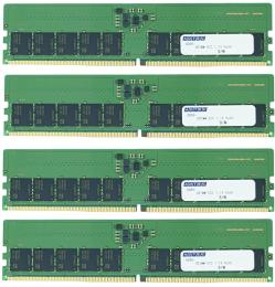 ADTEC ADS5600D-E16GSB4 DDR5-5600 UDIMM ECC 16GB×4枚 1Rx8