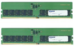 ADTEC ADS5600D-E32GDBW DDR5-5600 UDIMM ECC 32GB×2枚 2Rx8