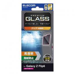 ELECOM PM-G244FLGG Galaxy Z Flip6 (SC-54E)用ガラスフィルム/高透明