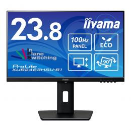 iiyama XUB2463HSU-B1 液晶ディスプレイ 23.8型/1920×1080/HDMI、DisplayPort/ブラック/スピーカー：あり/IPS方式